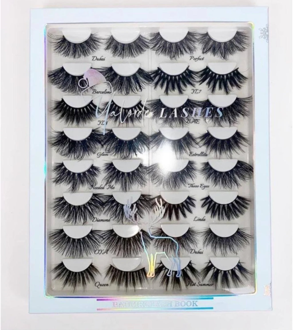 Badgirl lash book - DISCONTINUED🔜 - Yalordelashesllc