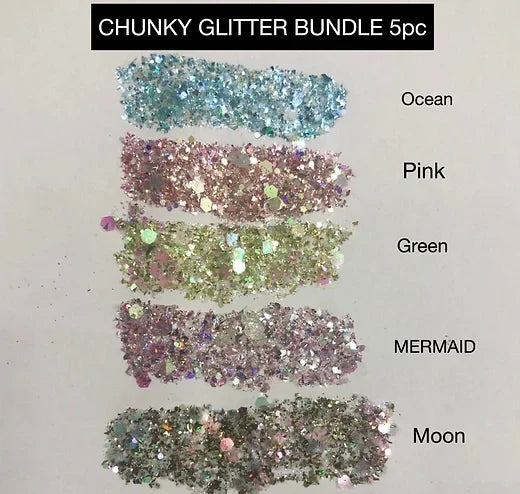 Chunky glitter 5pc - DISCONTINUED🔜